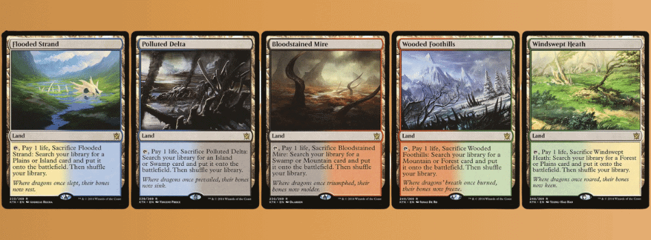 Allied Fetch Lands - Onslaught