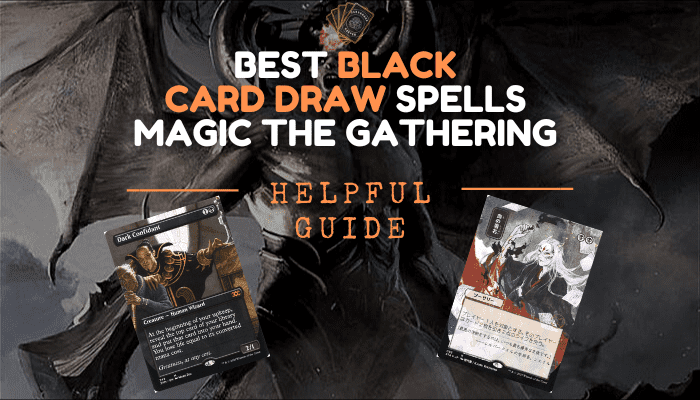10 Best BLACK Card Draw MTG [Mono Black Card Draw Guide]
